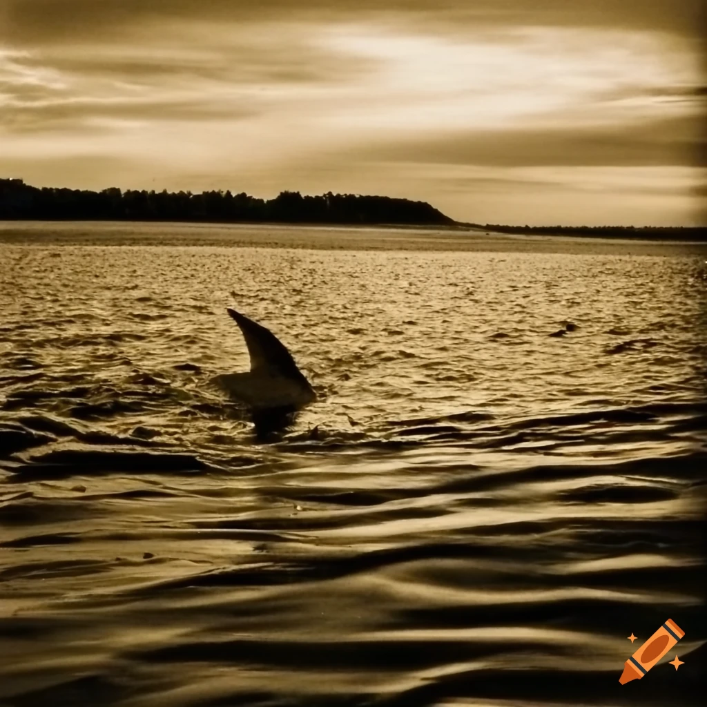 90s style photo of a golden fish