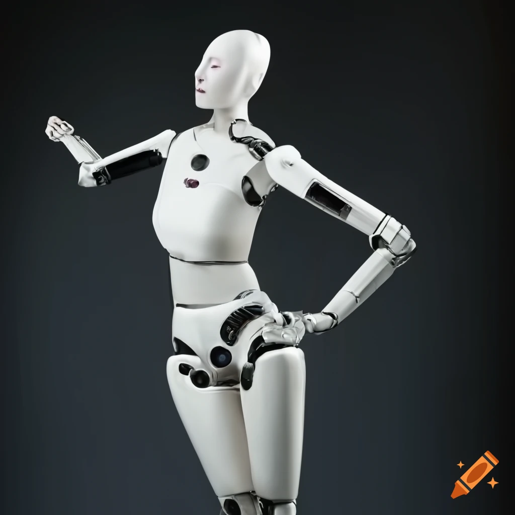futuristic humanoid robot