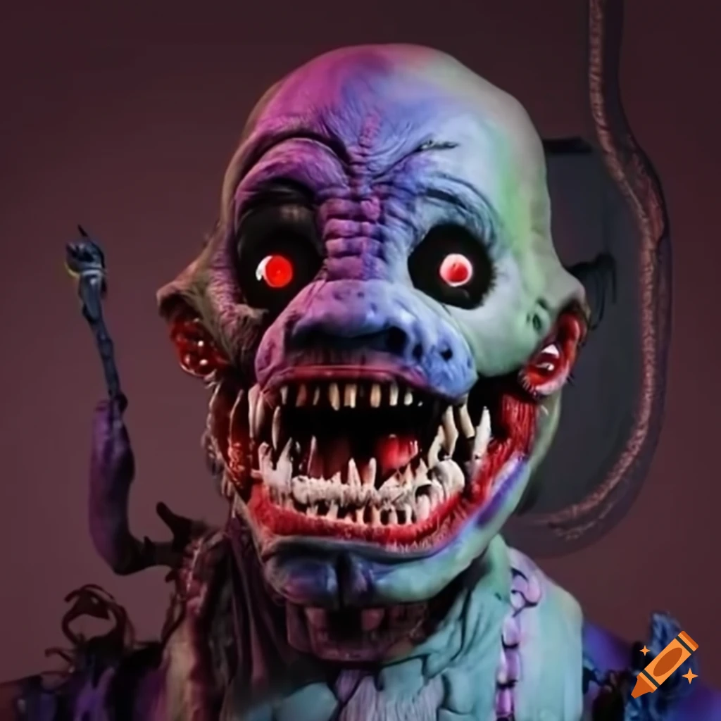 animatronic horror inspired artwork