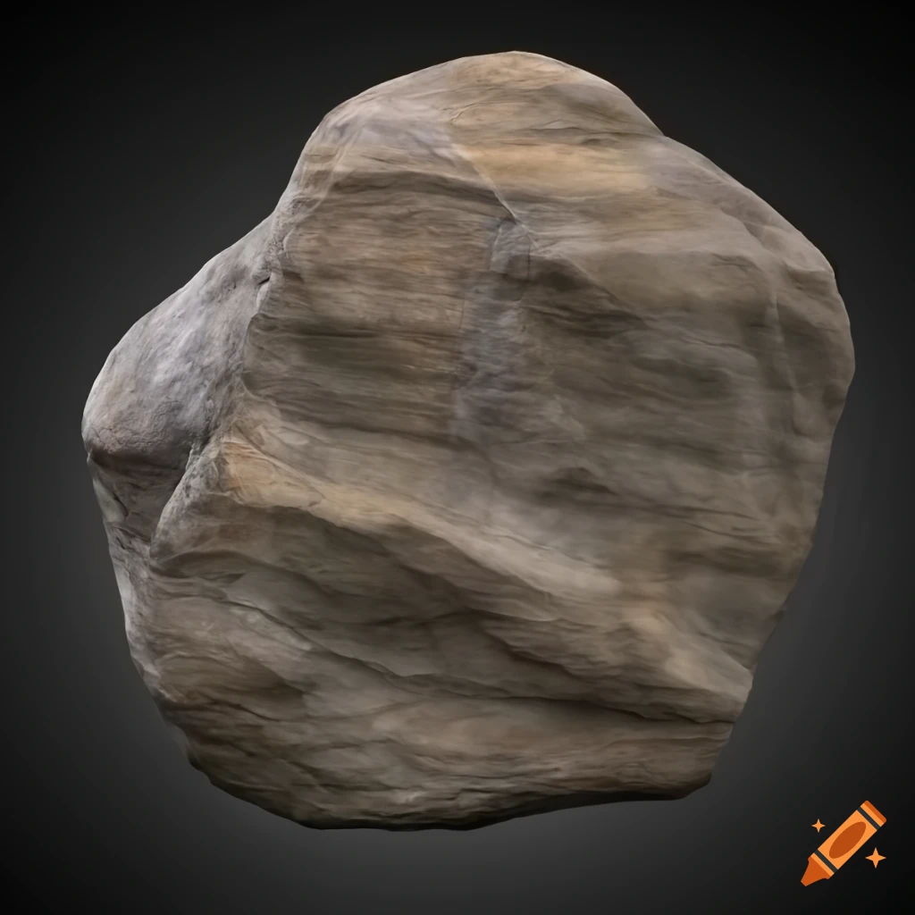 10 Sharp Rock - Stone - Boulder Collection | 3D model