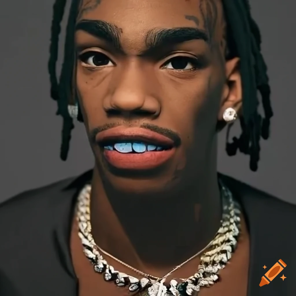 Graphic of ynw melly on Craiyon