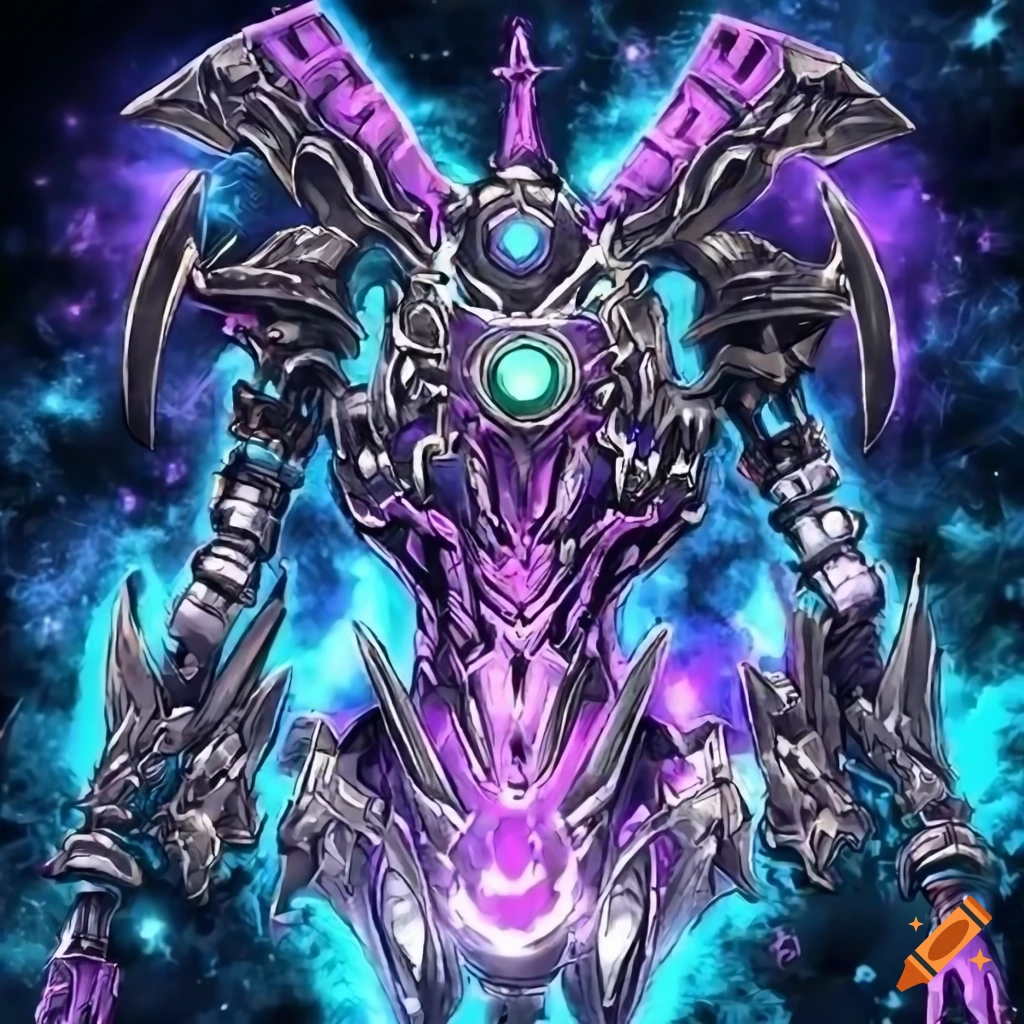 Futuristic mechanical divine entity artwork on Craiyon