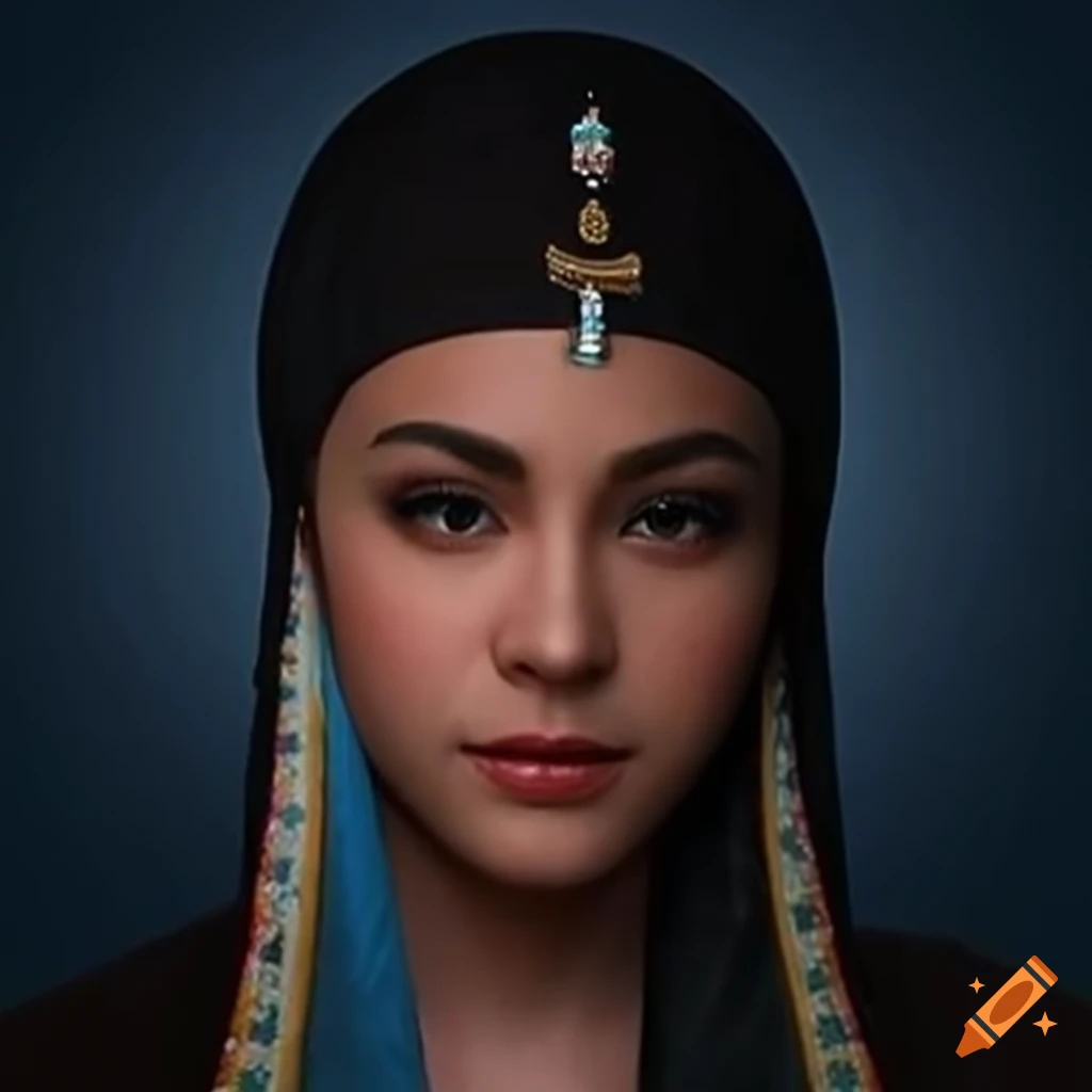 portrait of a person wearing traditional Christian orthodox dress