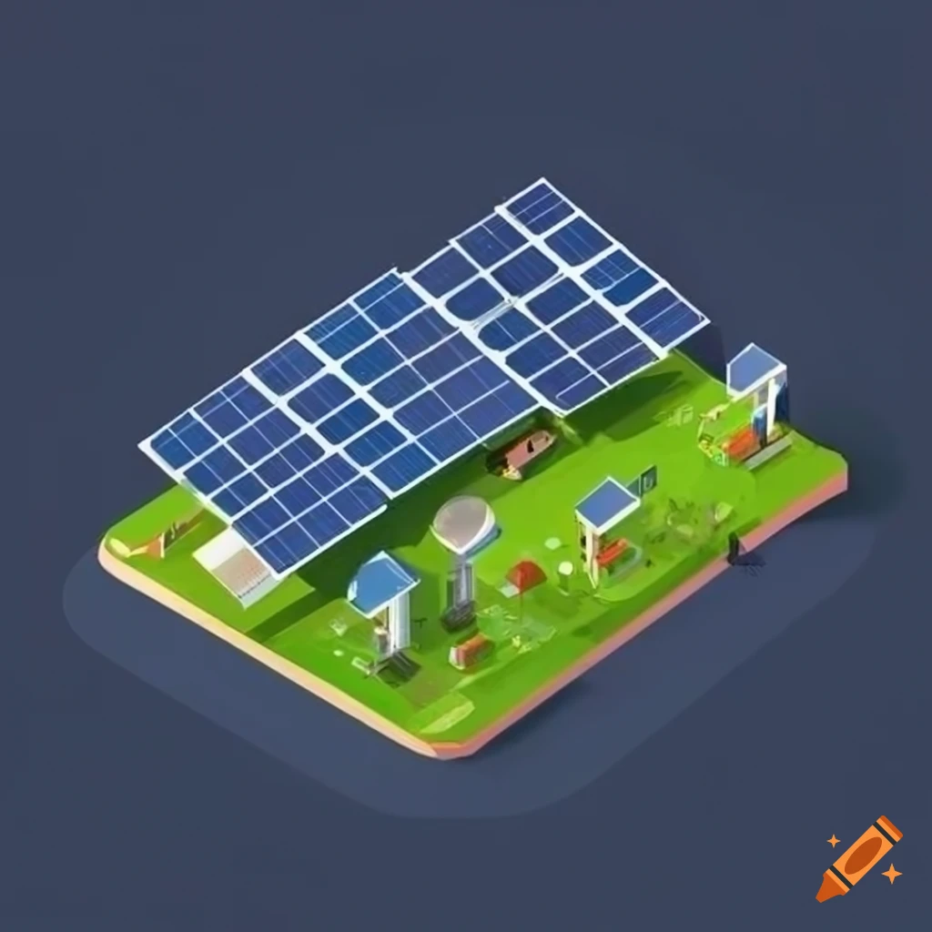 Isometric View Of A Solar Park On Craiyon isometric-view-of-a-solar-park-on-craiyon