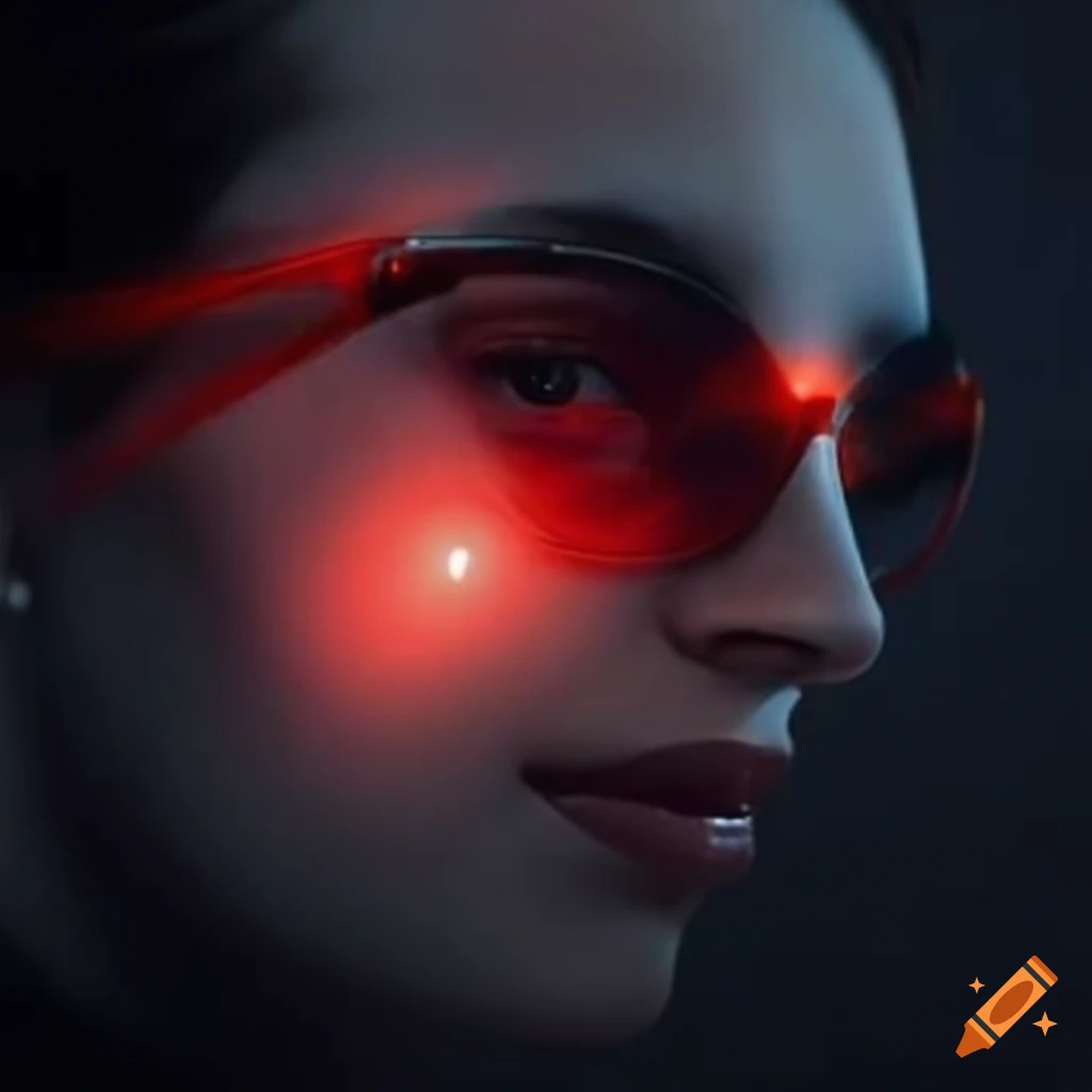 Ad for laser eye glasses