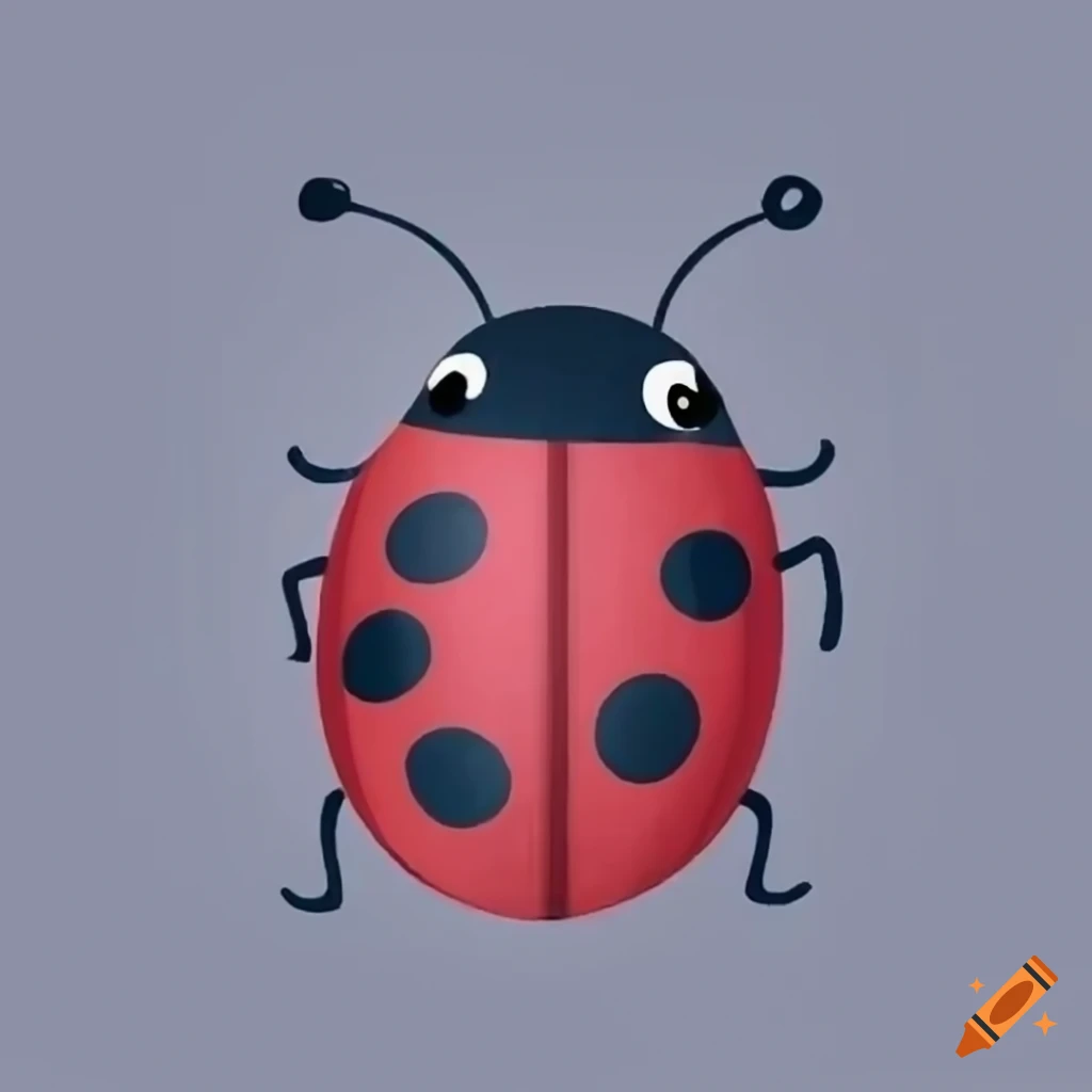 Cartoon Ladybug Laughing In Children s Book Style On Craiyon