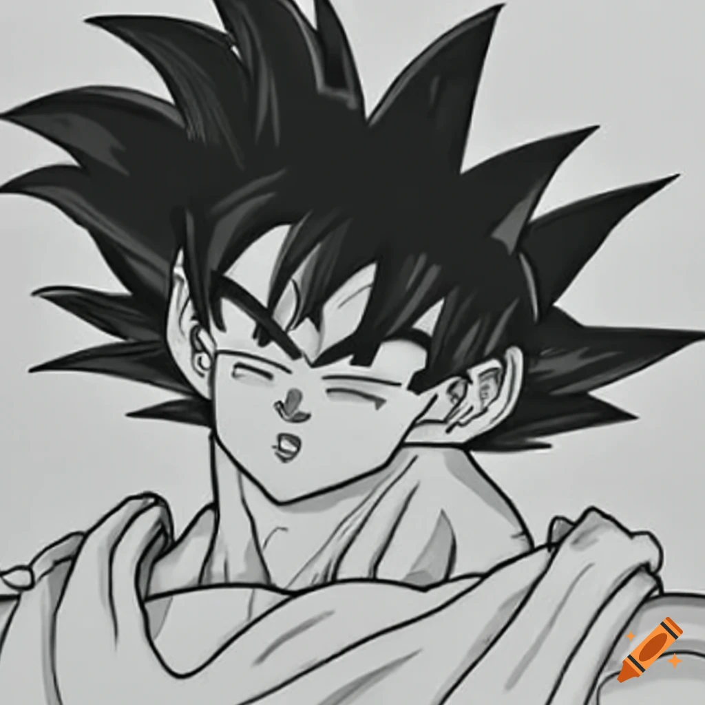 oc] [fanart] Goku Drawing : r/dbfz