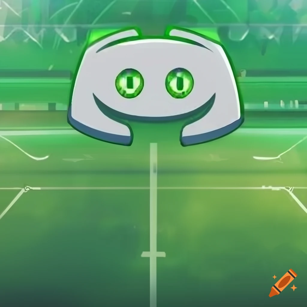 Discord server logo with soccer theme