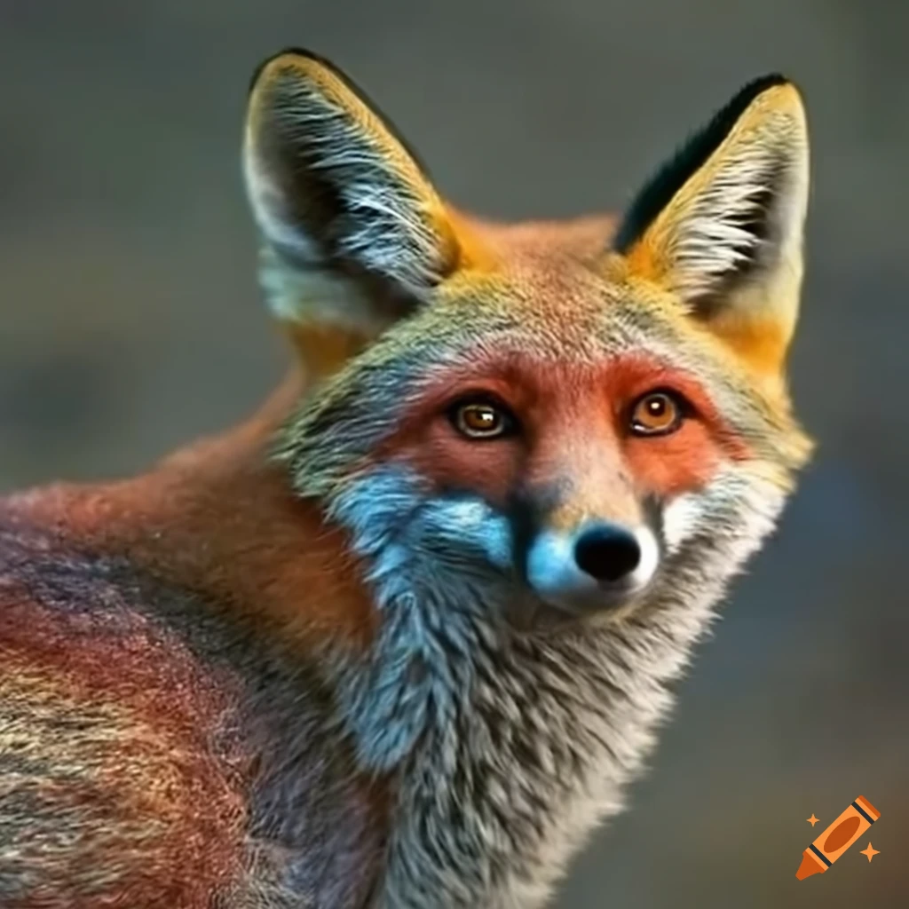 Fox in the wild on Craiyon