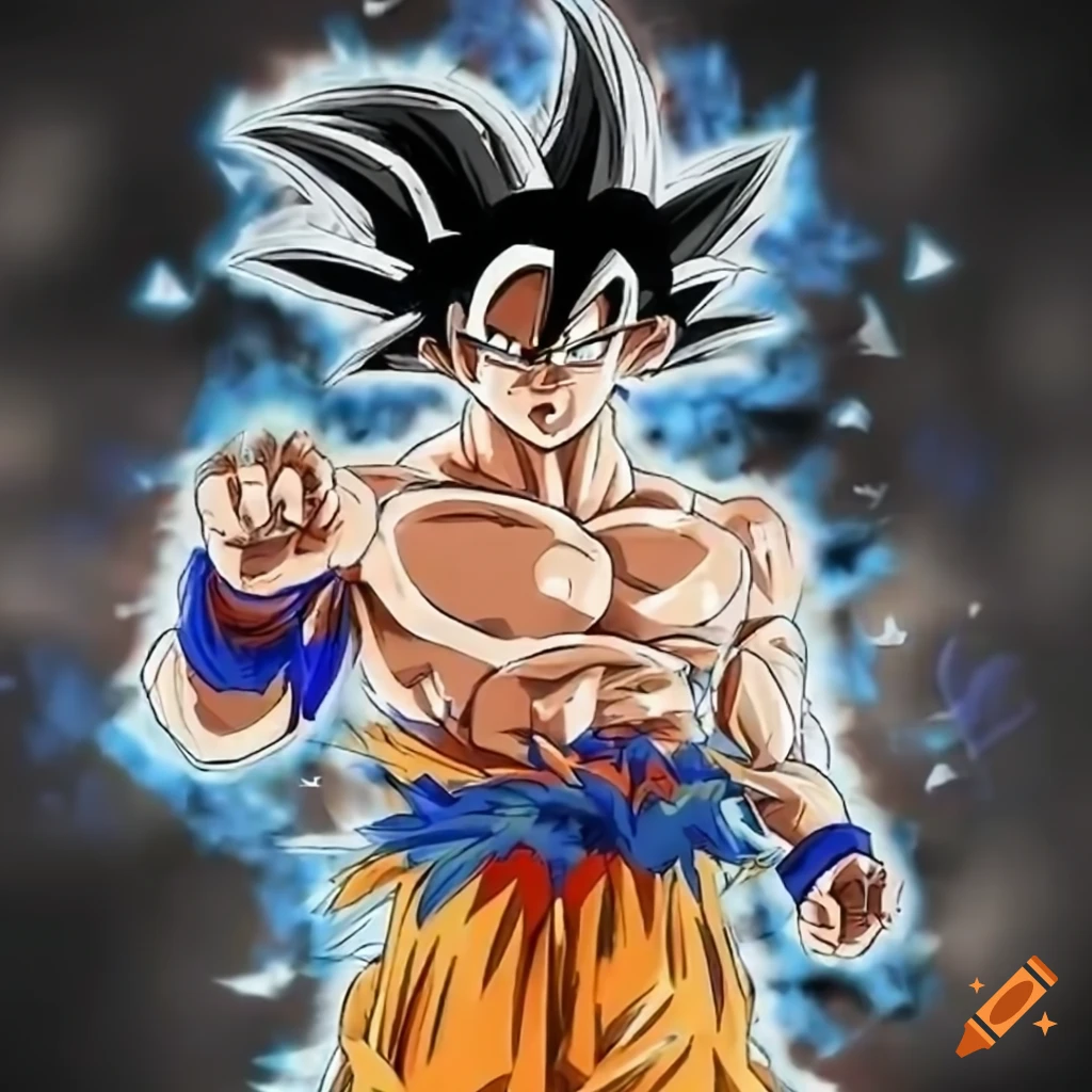Goku black with mastered ultra instinct