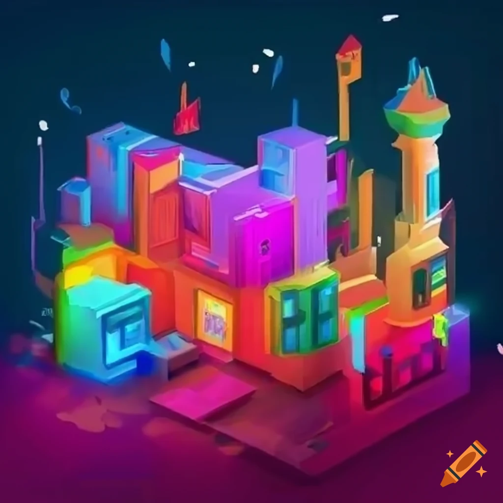 Introduction of minigames on servers on Craiyon