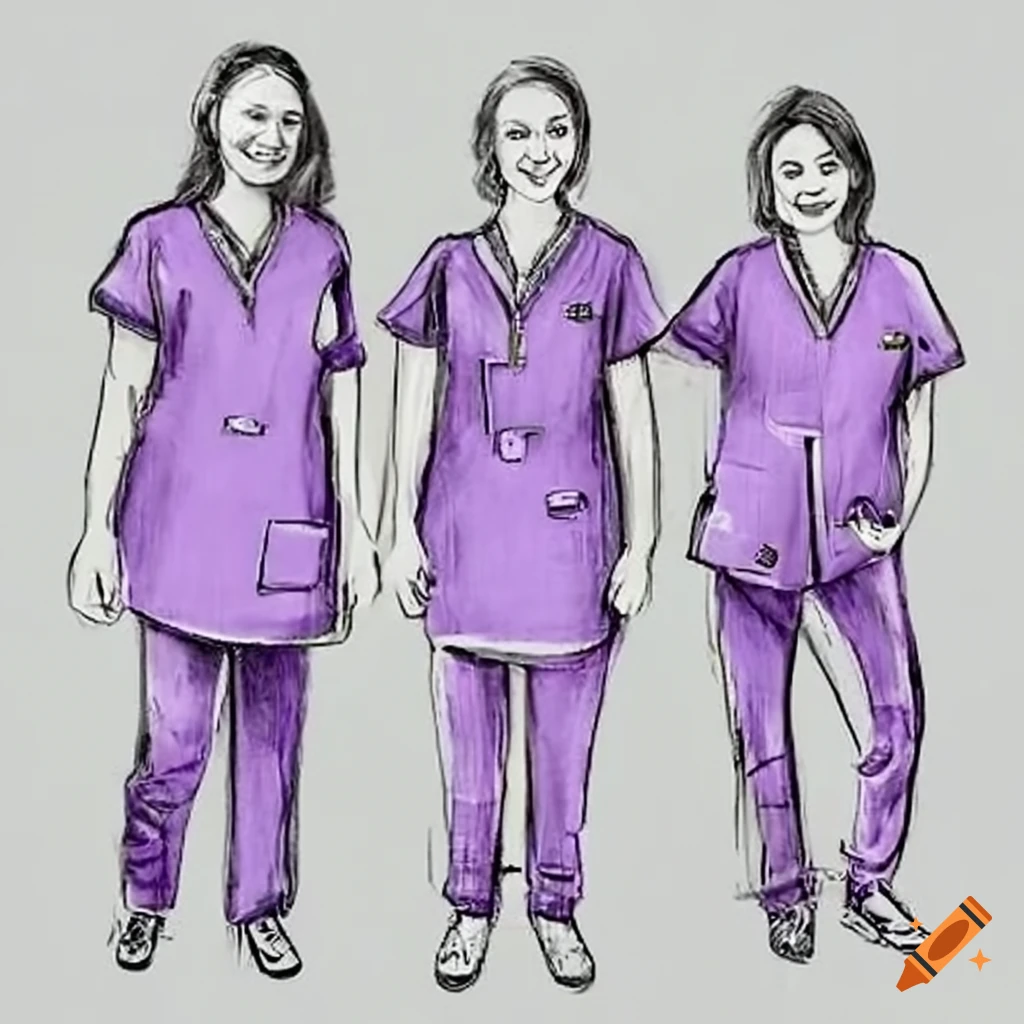 three female nurses providing compassionate care