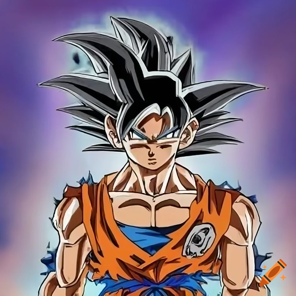 Goku ultra instinct perfect artwork on Craiyon