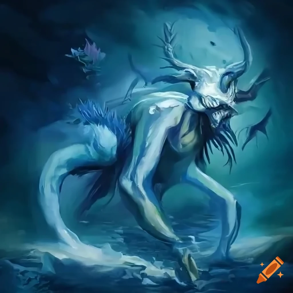 Elegant Mythical Creature With Long Tail And Expressive Eyes On Craiyon elegant-mythical-creature-with-long-tail-and-expressive-eyes-on-craiyon