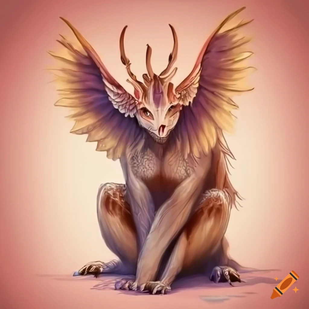 image-of-an-elegant-and-graceful-mythical-creature-on-craiyon