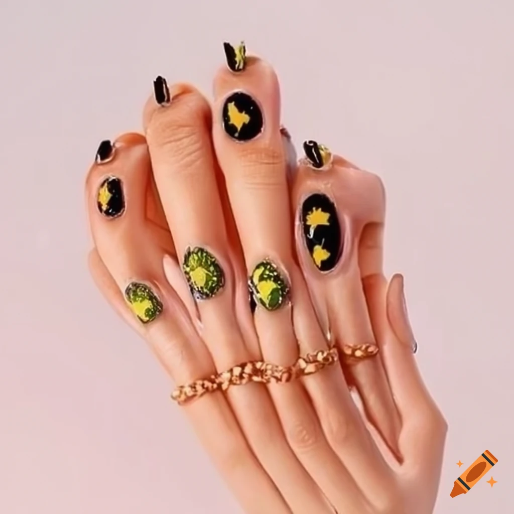 11 Edgy Black Nail Designs to Try This Season