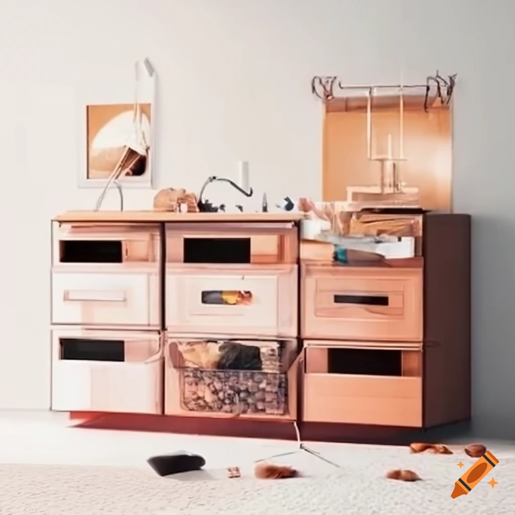 Customized storage solution for organizing belongings