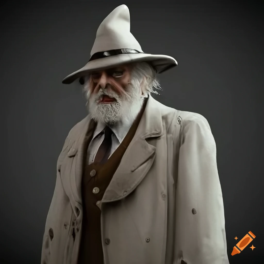 Portrait Of An Old Man In 1800s Attire In Photorealistic Black And portrait-of-an-old-man-in-1800s-attire-in-photorealistic-black-and