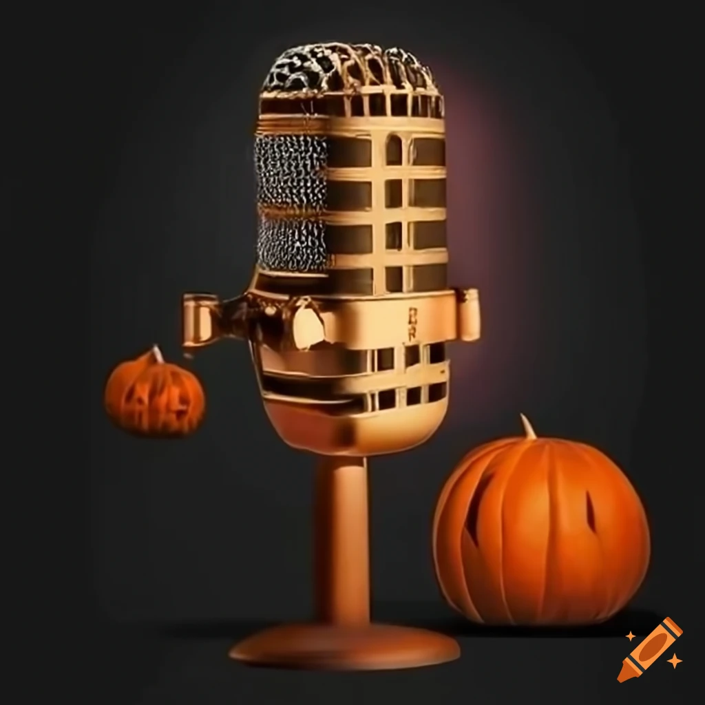 Microphone Halloween