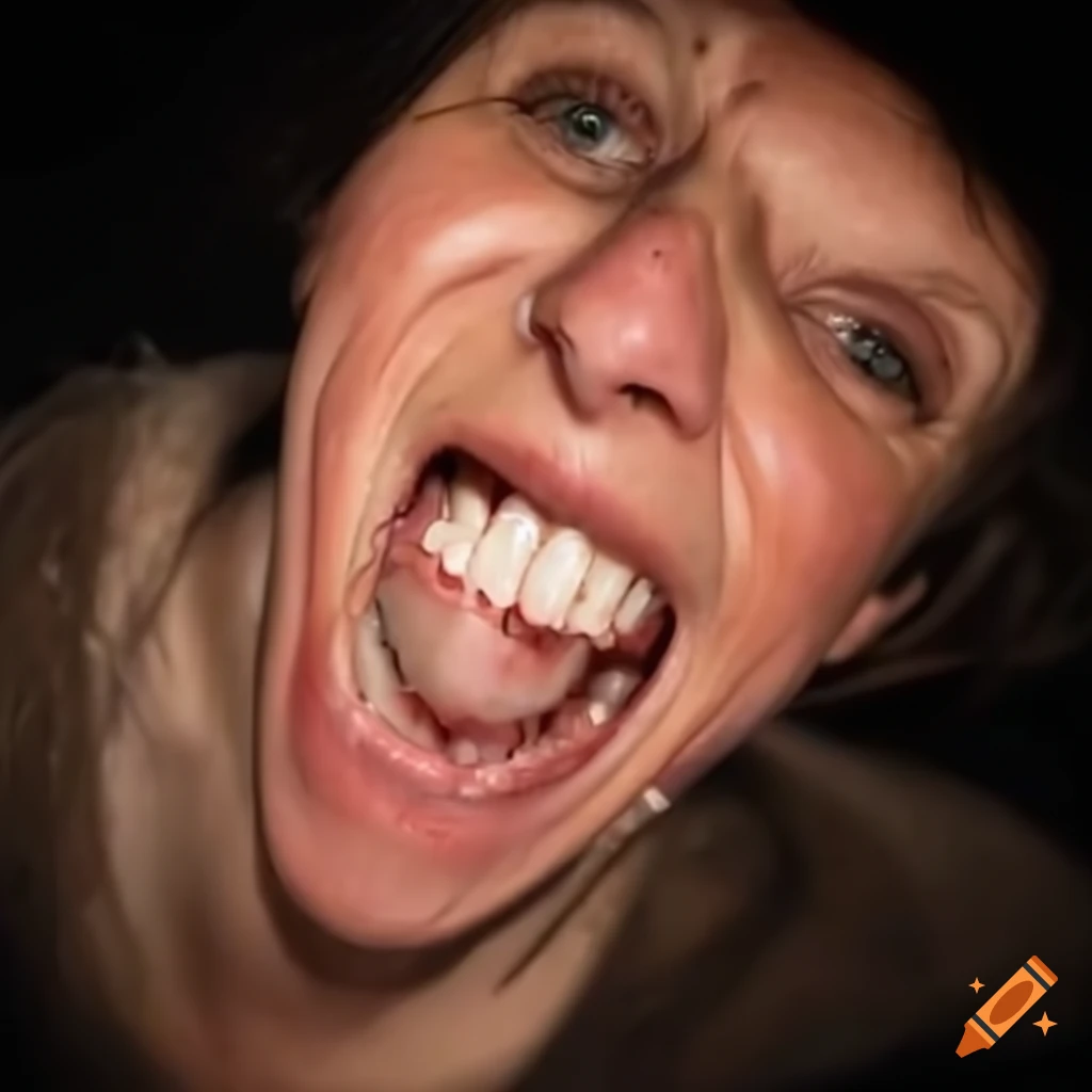 a person with poor dental health in England