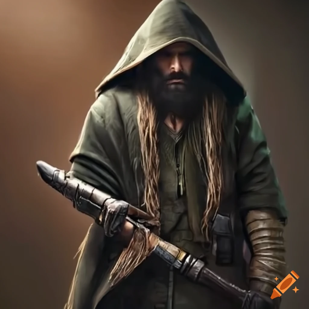 image of a mysterious hooded rogue