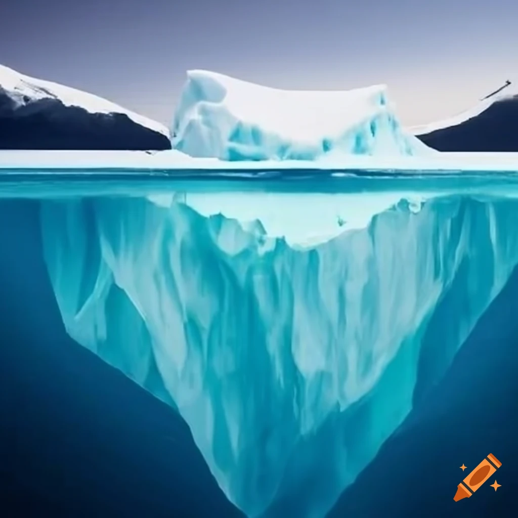 illusion of an iceberg