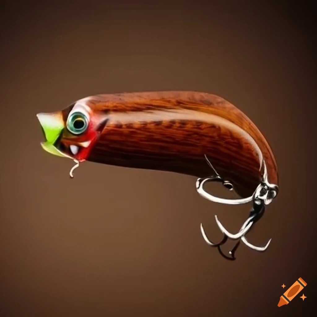 Design a high performance top water popper lure specifically for saltwater  surf fishing. The lure should be optimized to attract and entice aggressive  saltwater game fish. Provide a detailed description of the