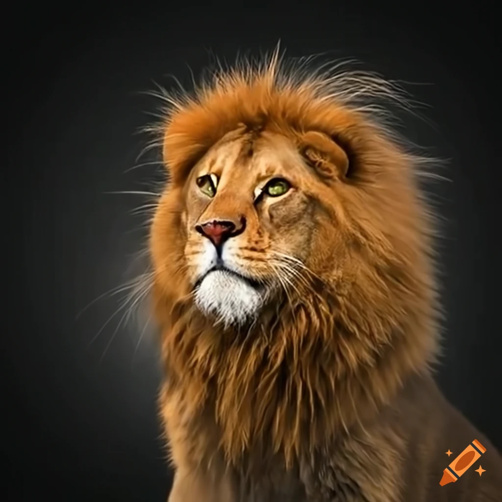 imagen de un gato peleando con un león