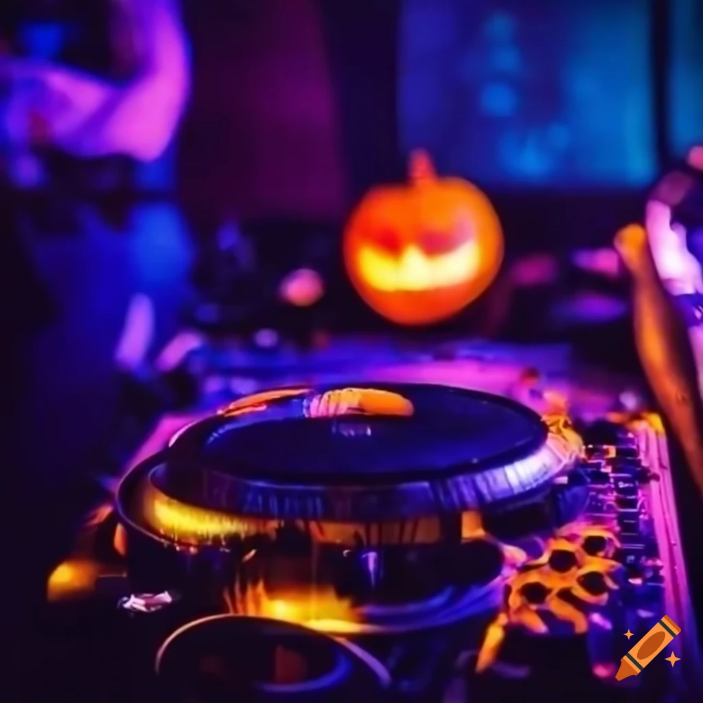 halloween-party-dj-event-on-instagram-on-craiyon
