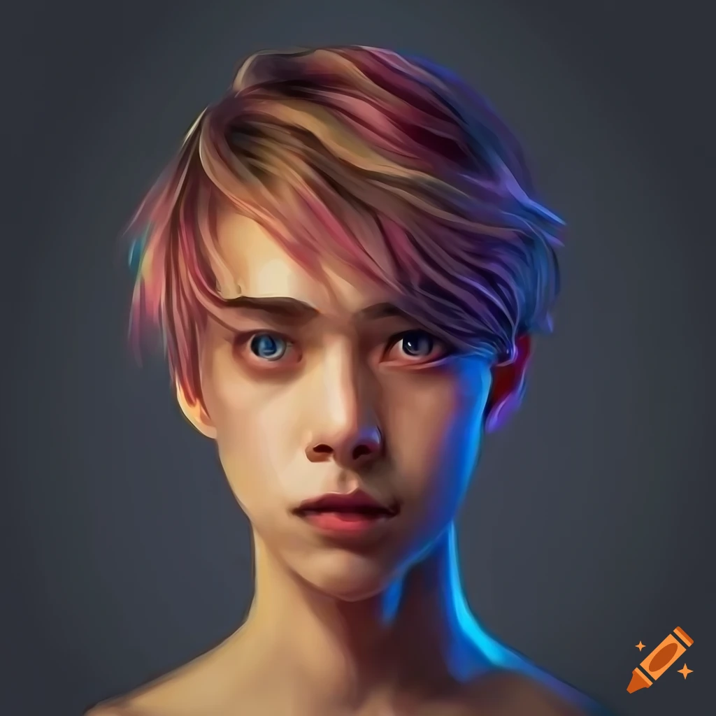 ArtStation - Japanese anime boy