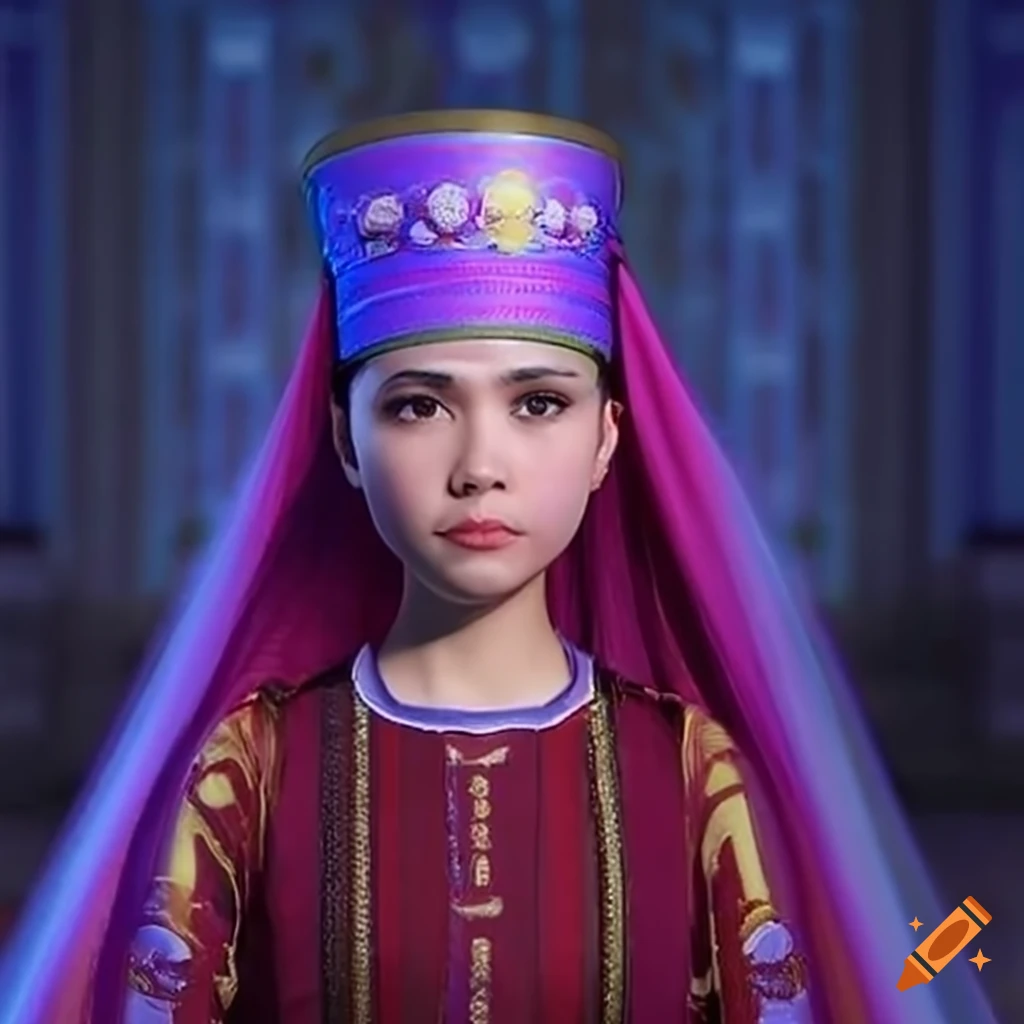 Portrait of a person in traditional orthodox dress