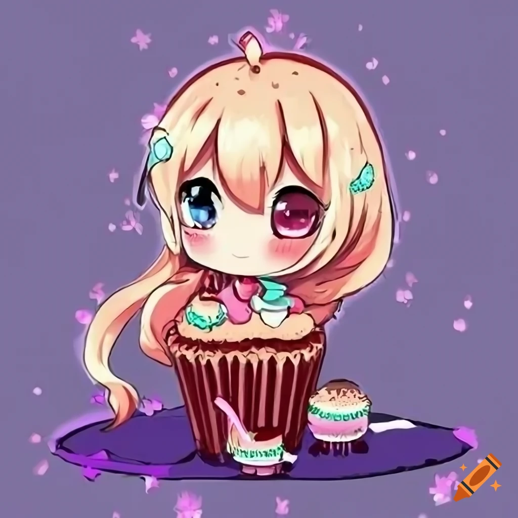 Anime Cupcakes - Decorated Cake by Ginny - CakesDecor