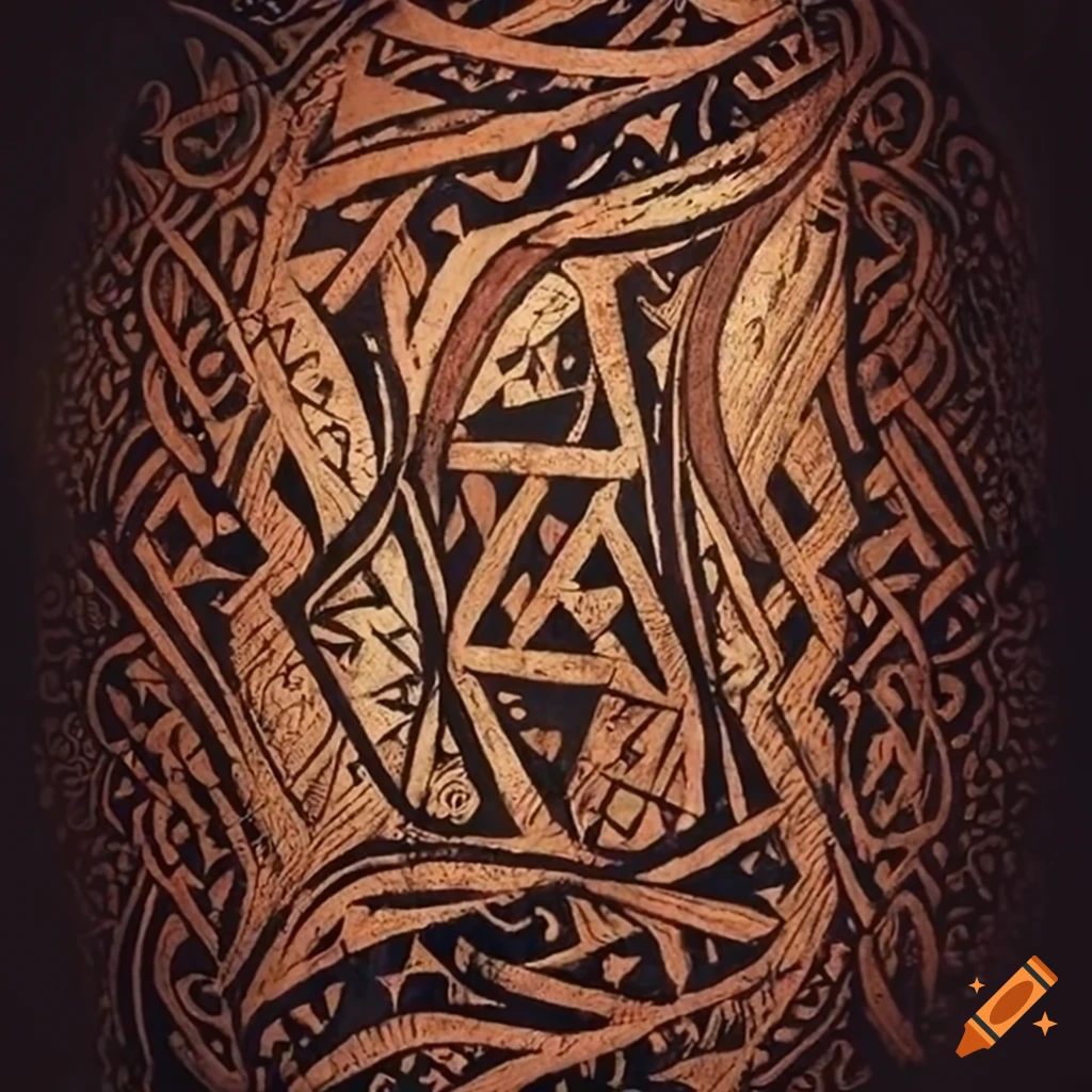 Tattoo uploaded by Raymond Scarborough • Fijian tribal tapa shoulder piece  • Tattoodo
