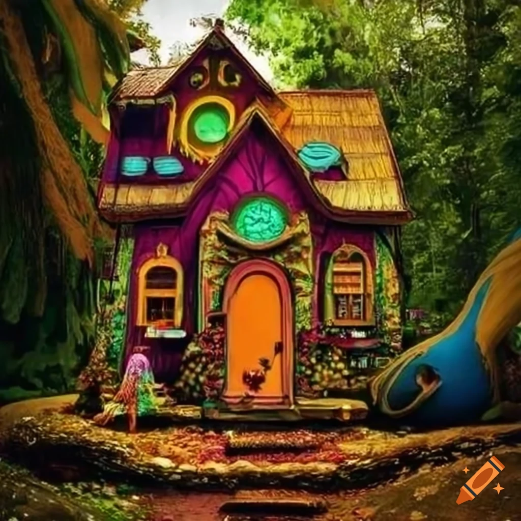 Whimsical Detailed Fantasy Home Decor Super · Creative Fabrica