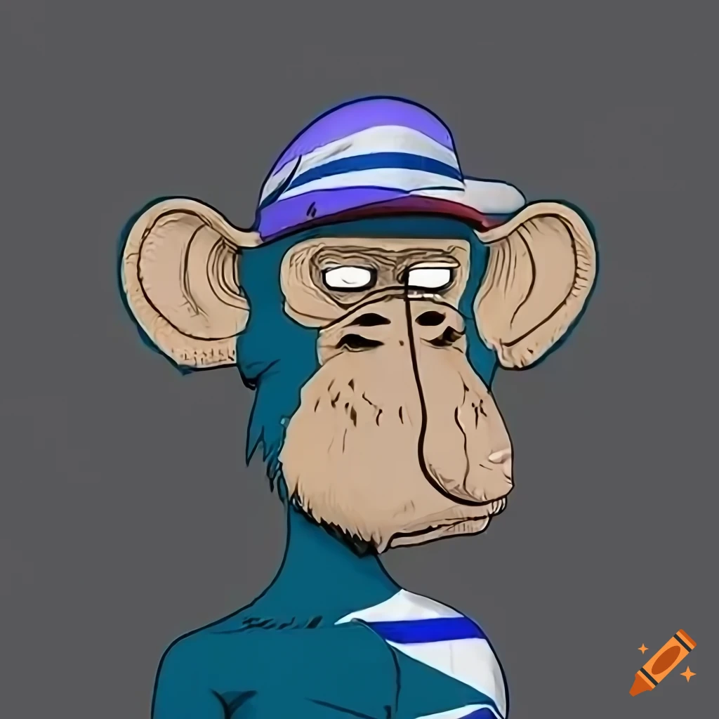 AR of Bored Ape Yacht Club NFT collection with Israel flag