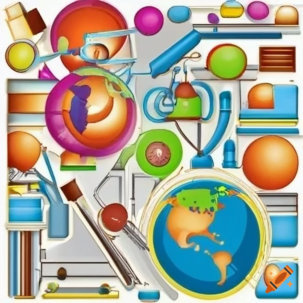 Visual representations of scientific concepts on Craiyon