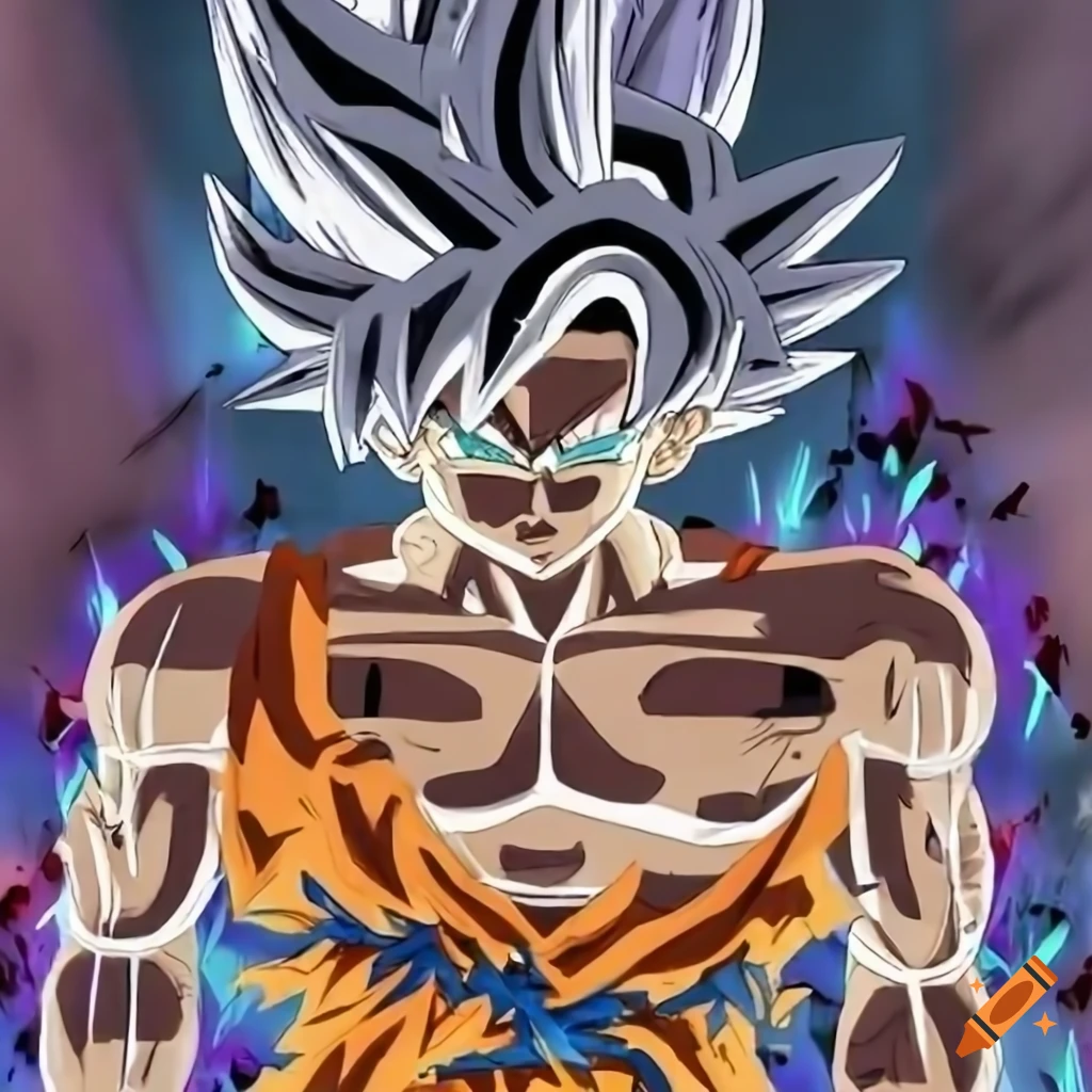 Goku ultra instinct perfect on Craiyon
