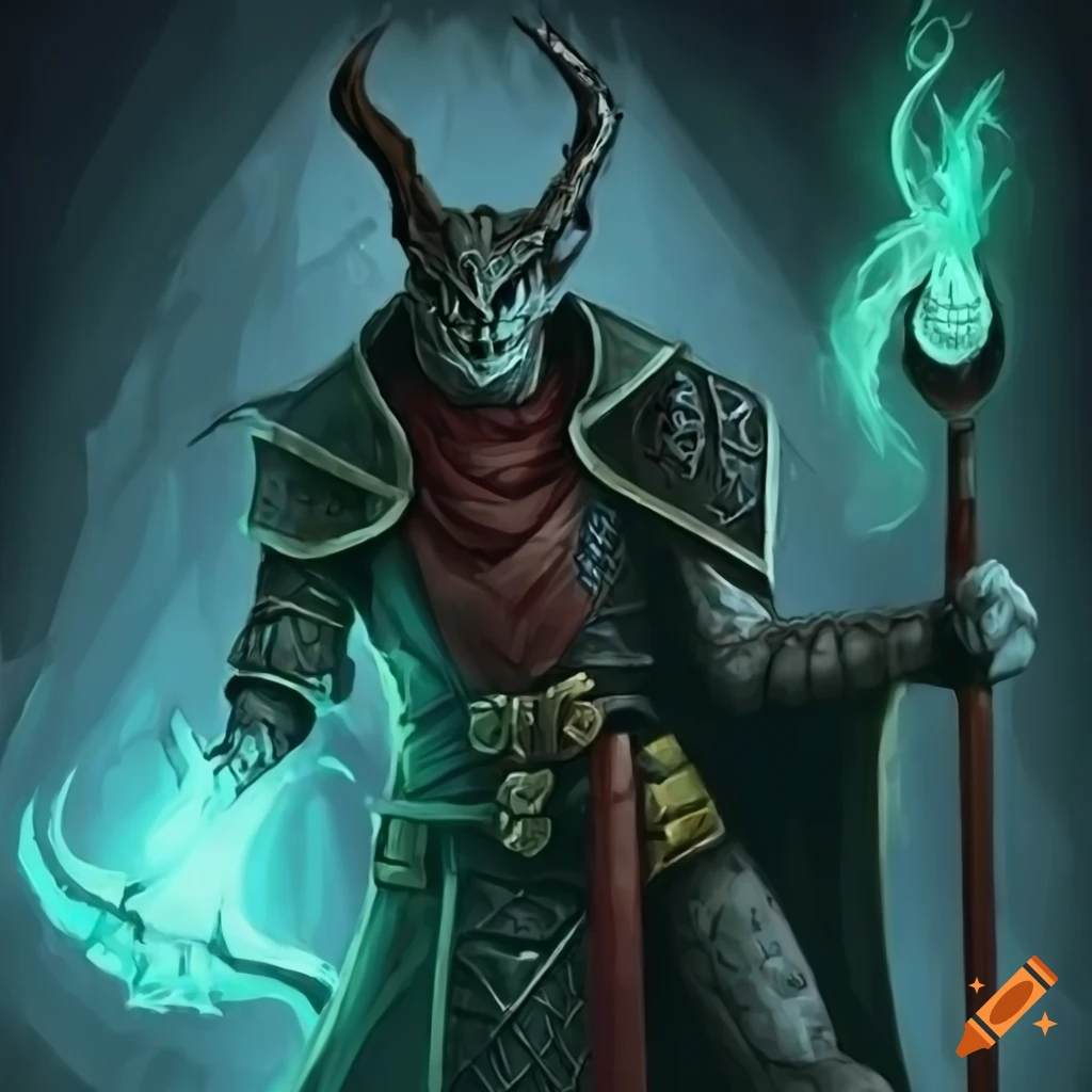 image of Ernst, the dragonborn sorcerer