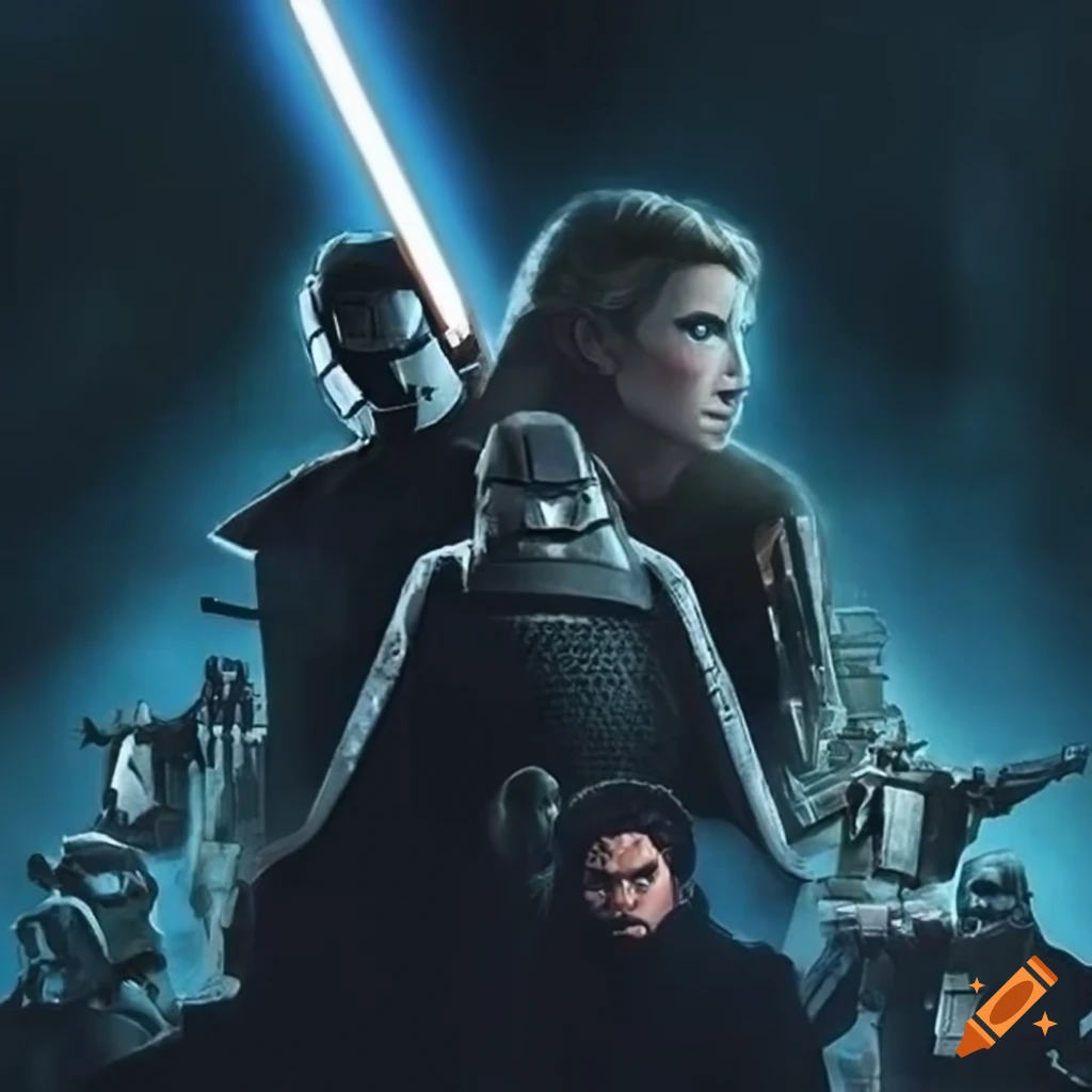 Star wars movie artwork on craiyon