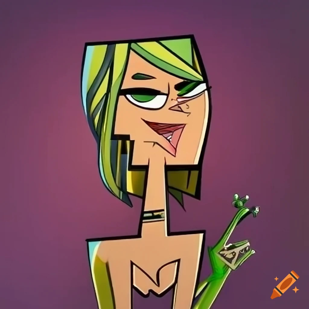 Courtney from total drama in steven universe style