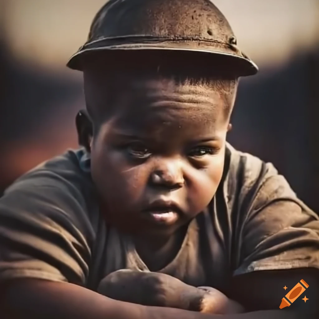 young boy working on a railroad