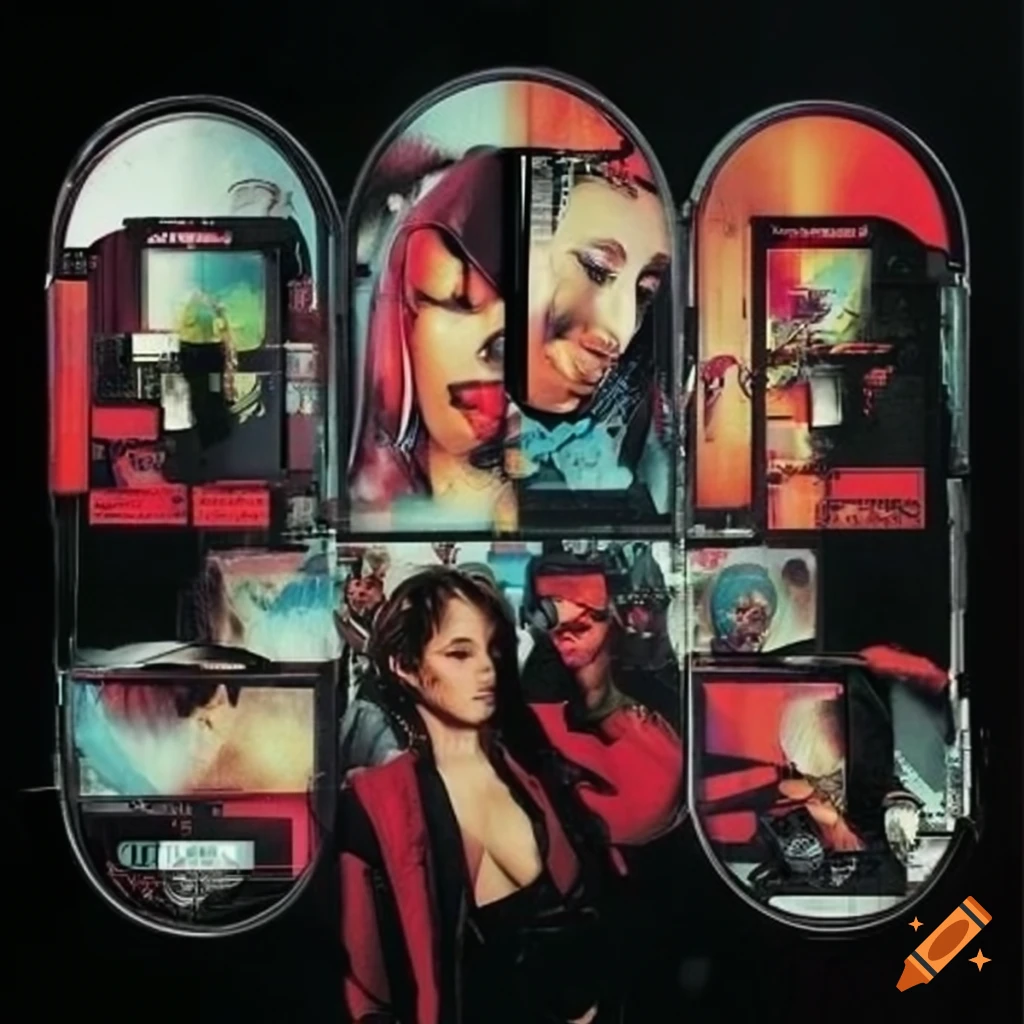 cover art for a 13th anniversary mix CD