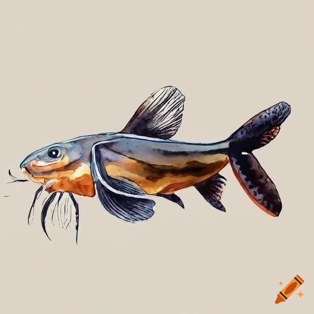 Aggregate 79+ cat fish sketch latest