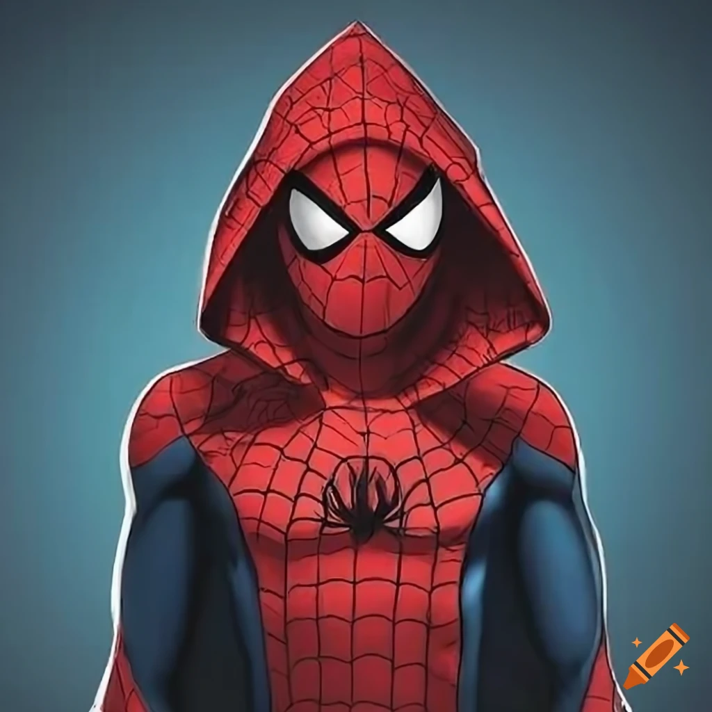 Spider-man character on Craiyon
