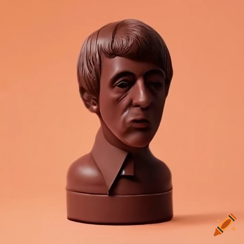 chocolate-sculpture-of-the-beatles-as-album-cover-on-craiyon
