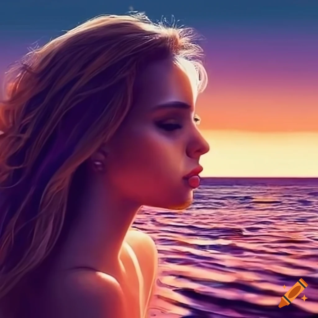Image representing the summer of love on craiyon