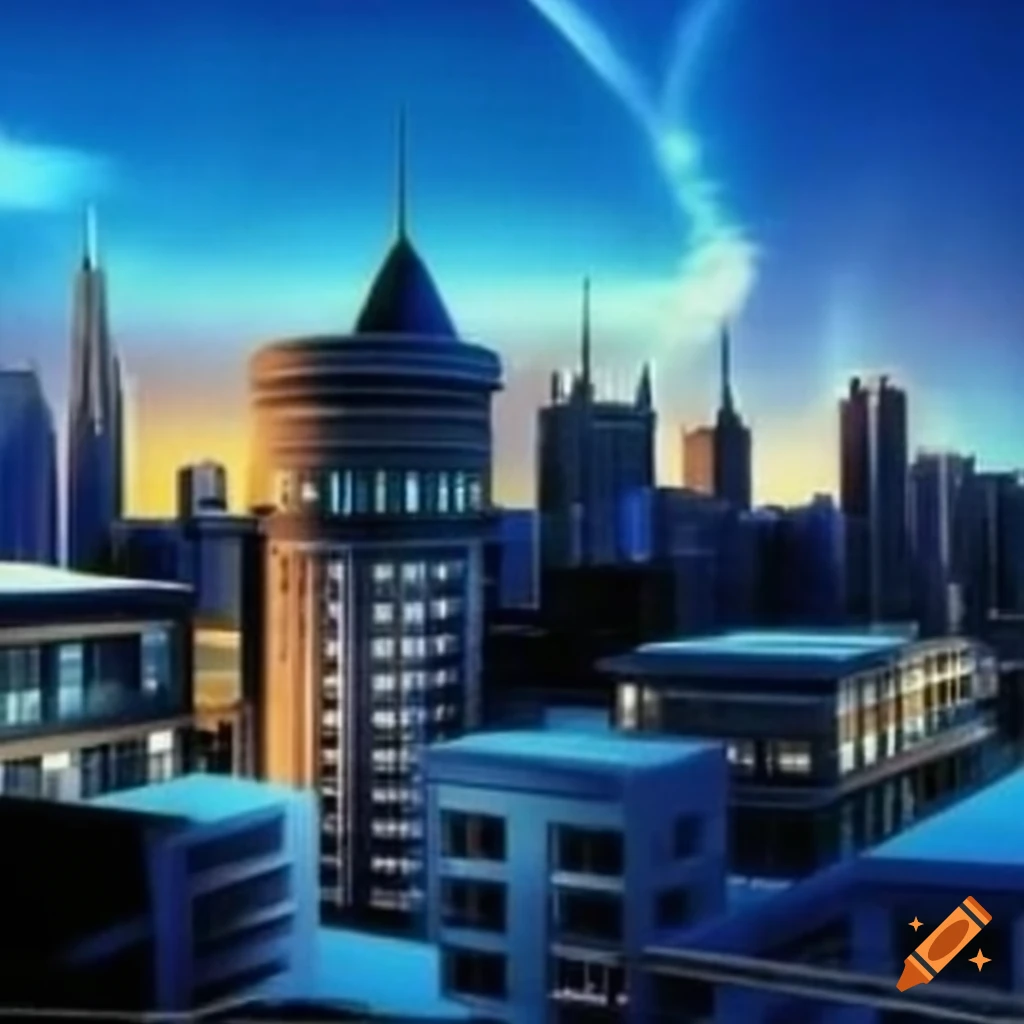 promotional image for "Living in Ghost City" series