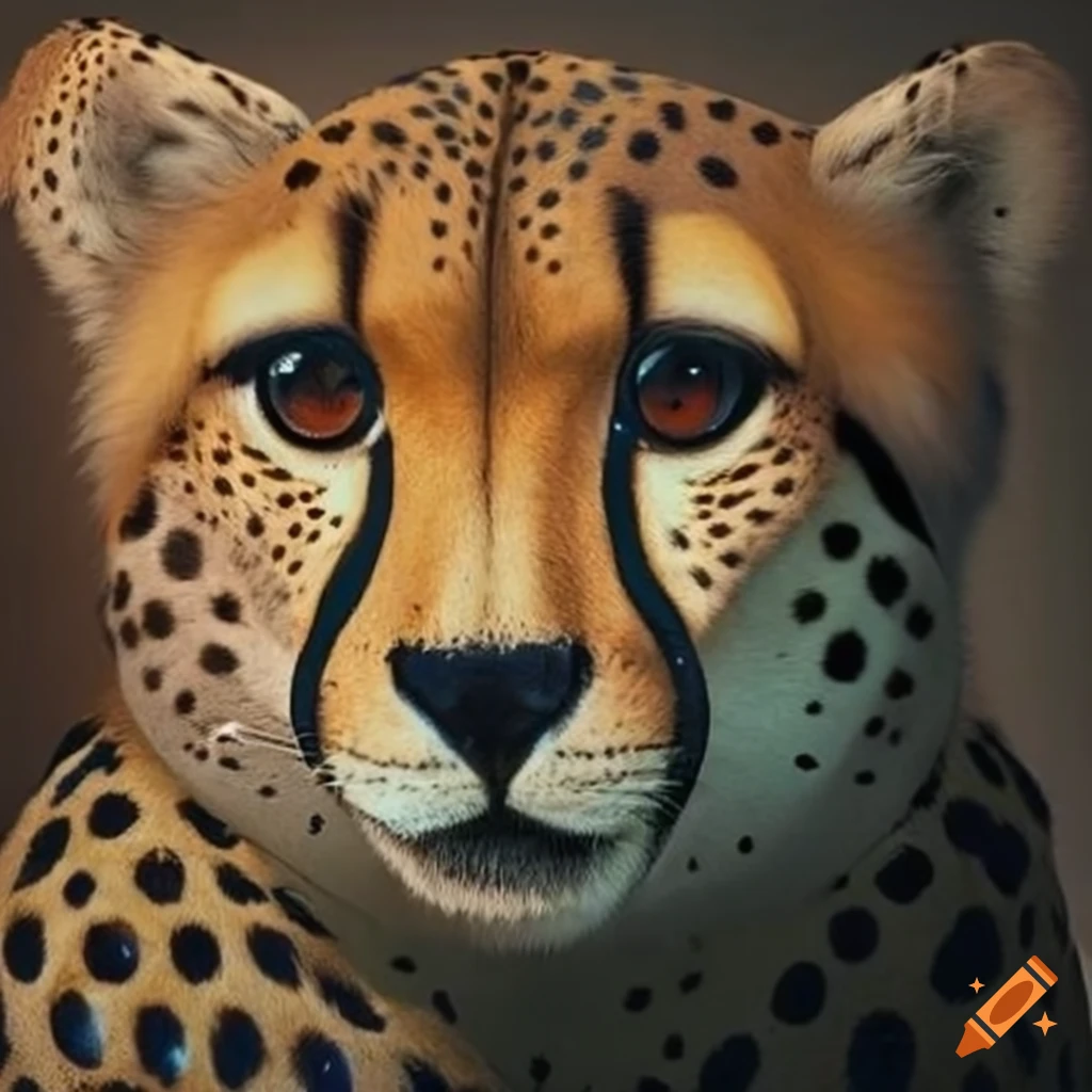 close-up photo of a cheetah