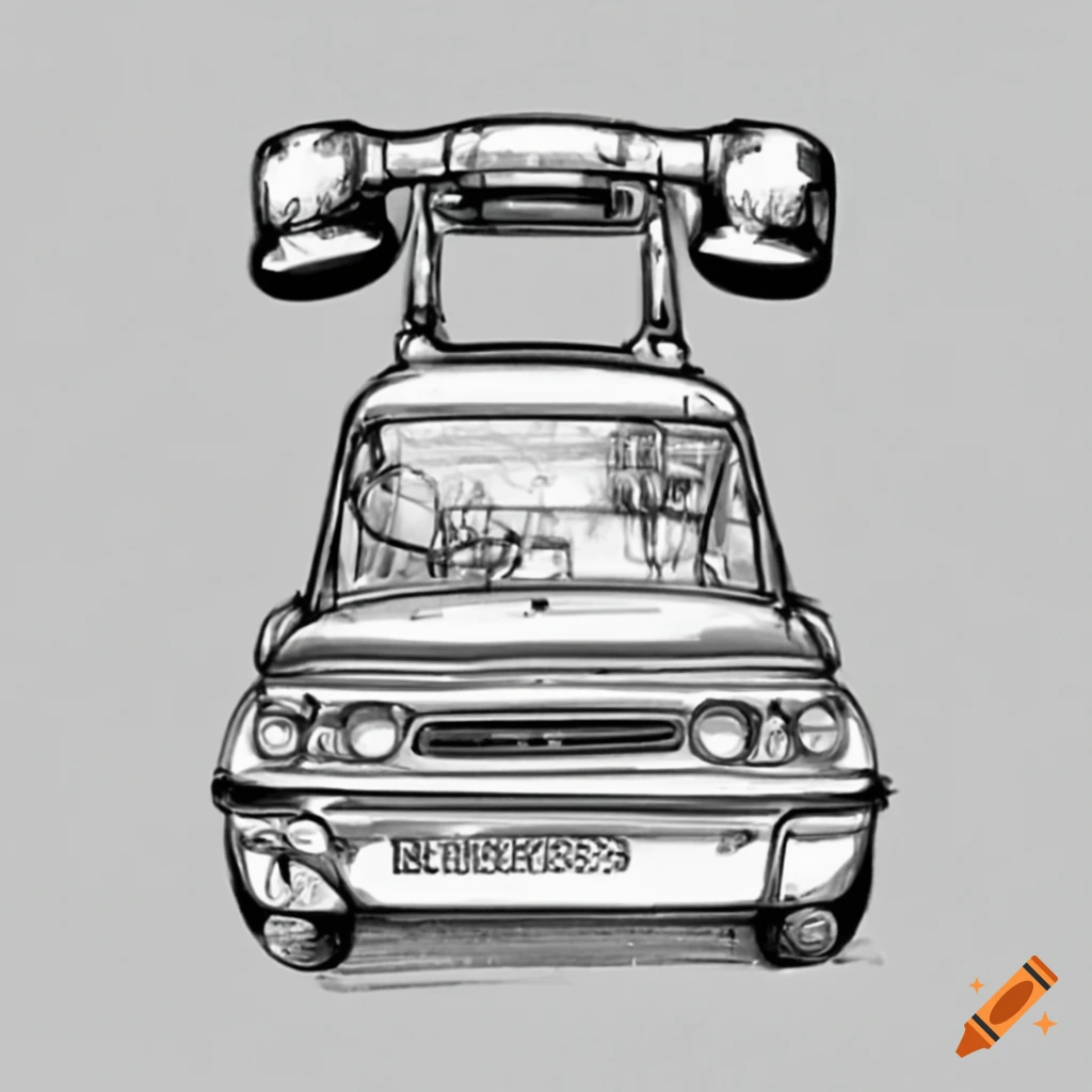 telephone on a rally car