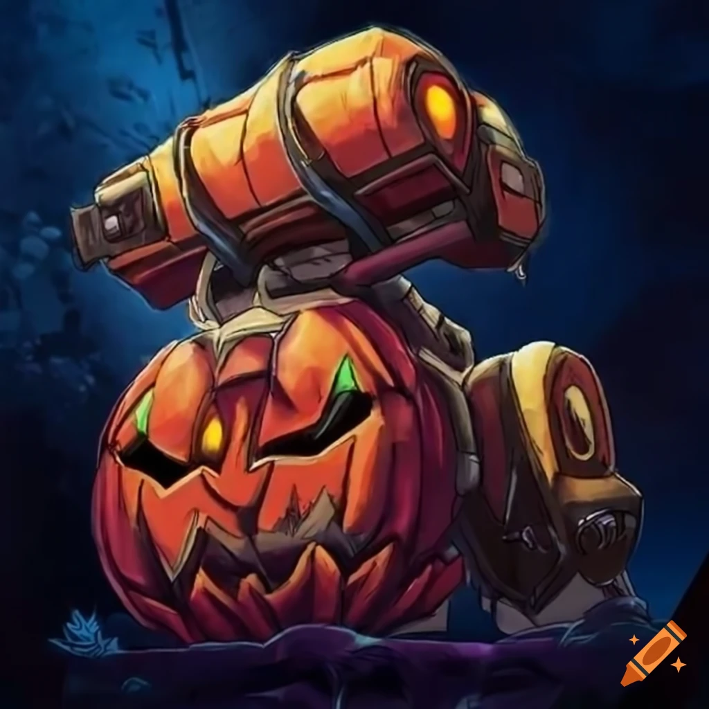 Yu-Gi-Oh card featuring a reinforced pumpkin cannon